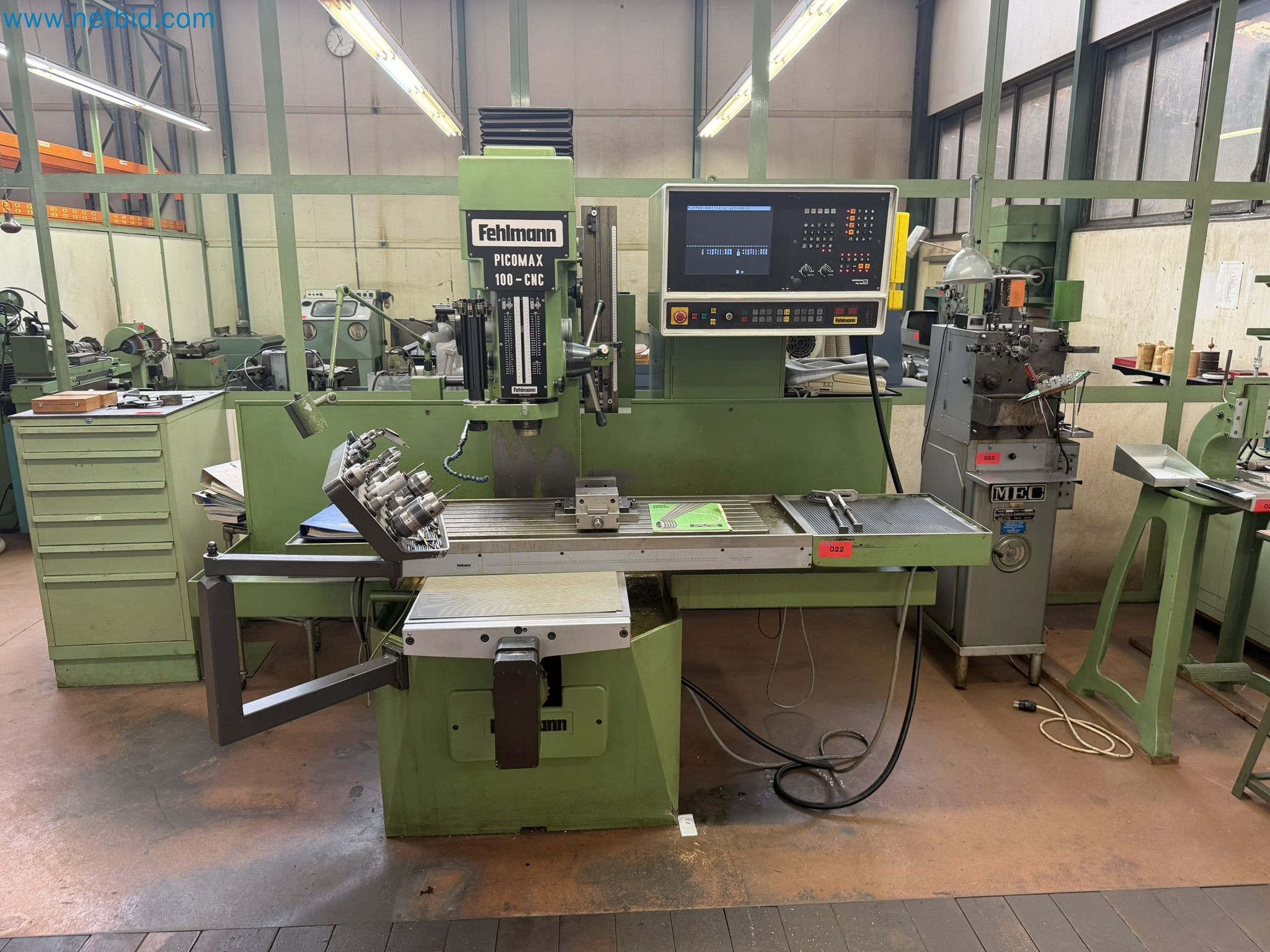 CNC Universal Bohr- und Fräsmaschine Fehlmann Picomax 100-CNC